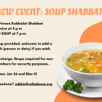 Soup Shabbat