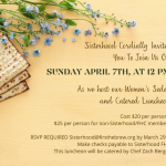 Annual Women's Seder