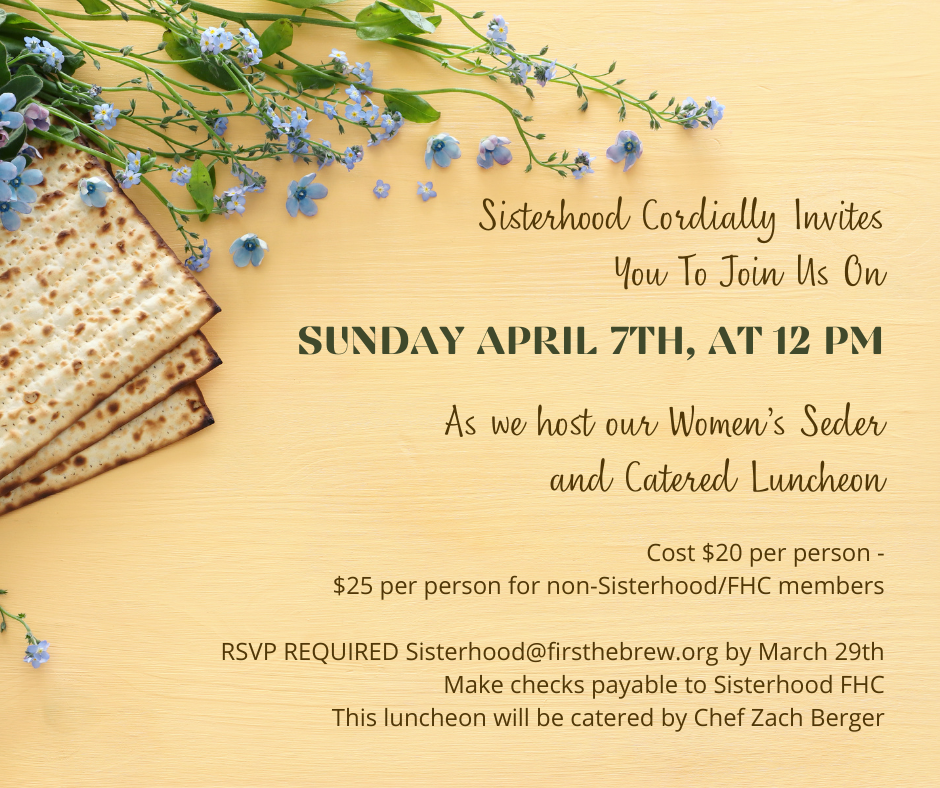 Annual Women's Seder