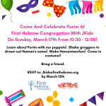 Family Purim Celebration