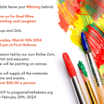Wine, Paint & Laughter