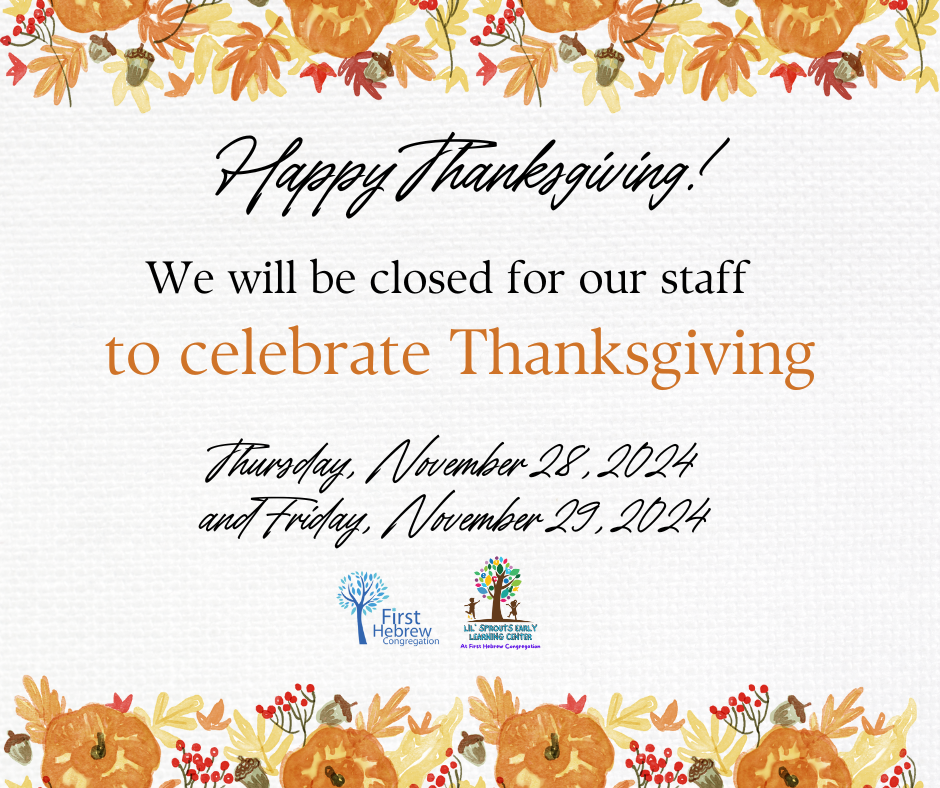 Thanksgiving Observance - Office & School Closed