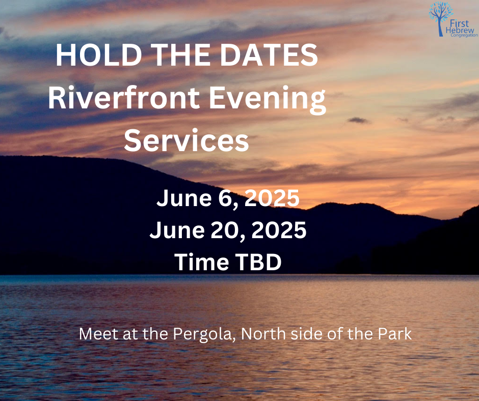Riverfront Kabbalat Shabbat
